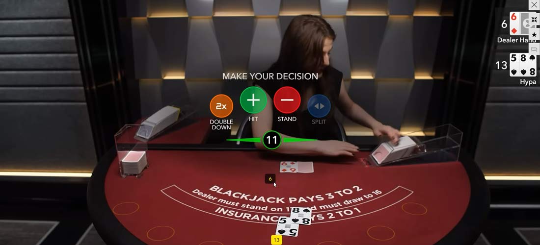 Blackjack VIP Evolution
