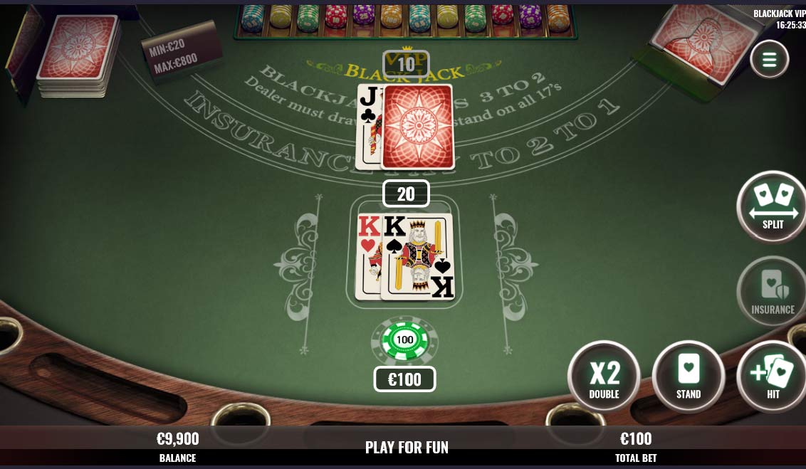 Blackjack VIP how to play 